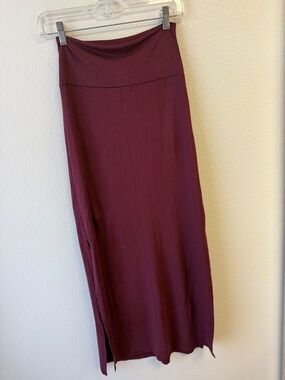 Rue21 Maxi Skirt in Burgundy